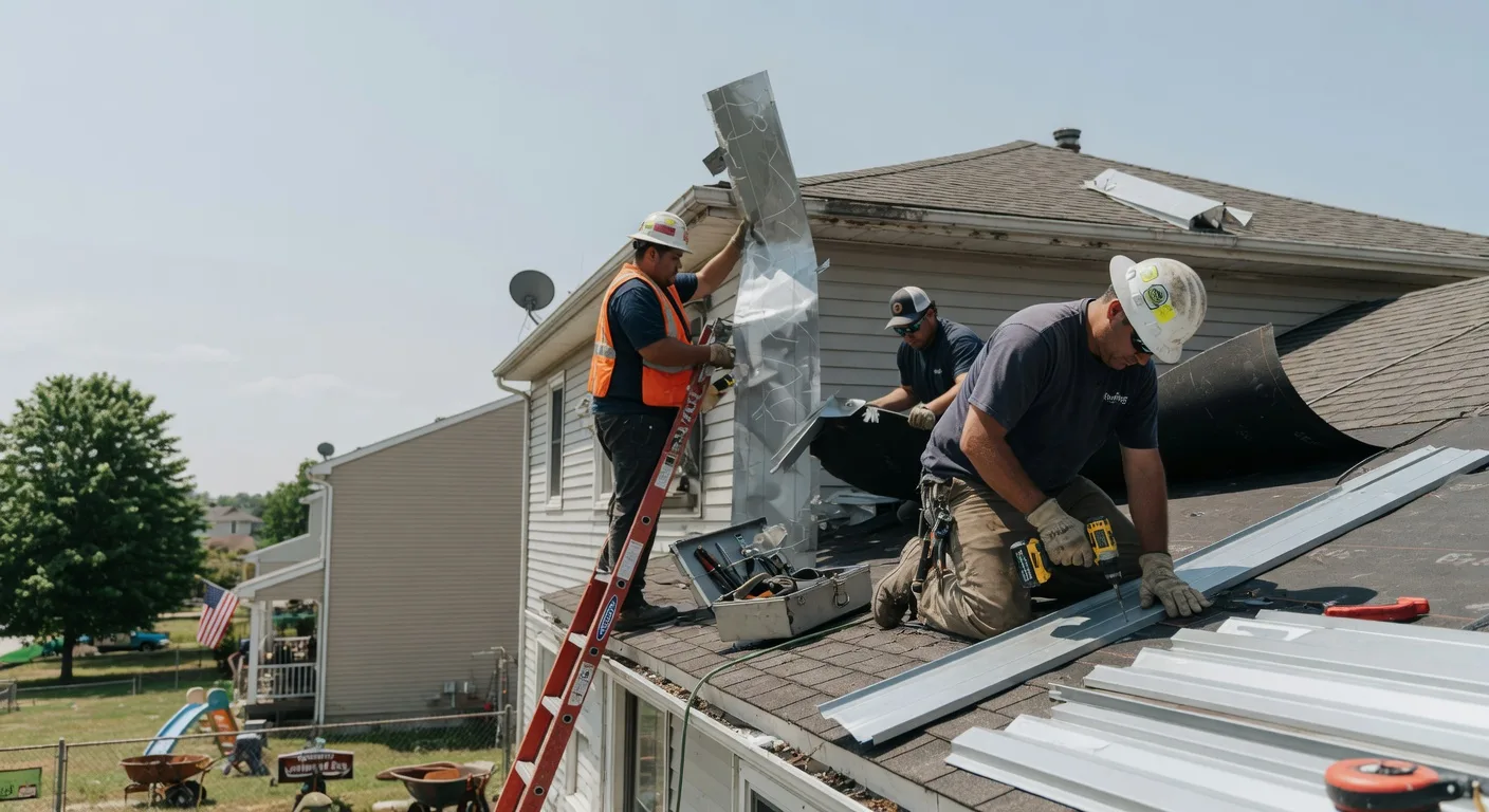 Storm Damage Metal Roof Repair in Jonesboro, ME